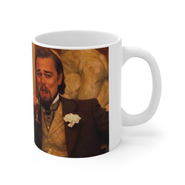 DiCaprio Meme Mug Ceramic Coffee Cup 11oz - Image 2