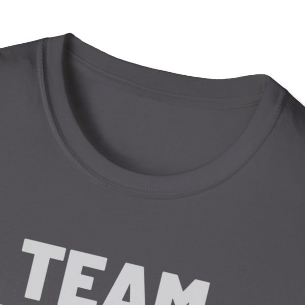 Team Human Unisex Softstyle T-Shirt - Image 39