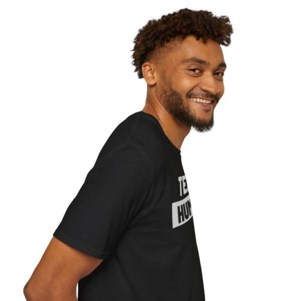 Team Human Unisex Softstyle T-Shirt - Image 11