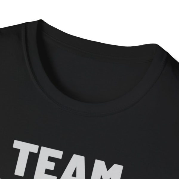 Team Human Unisex Softstyle T-Shirt - Image 3