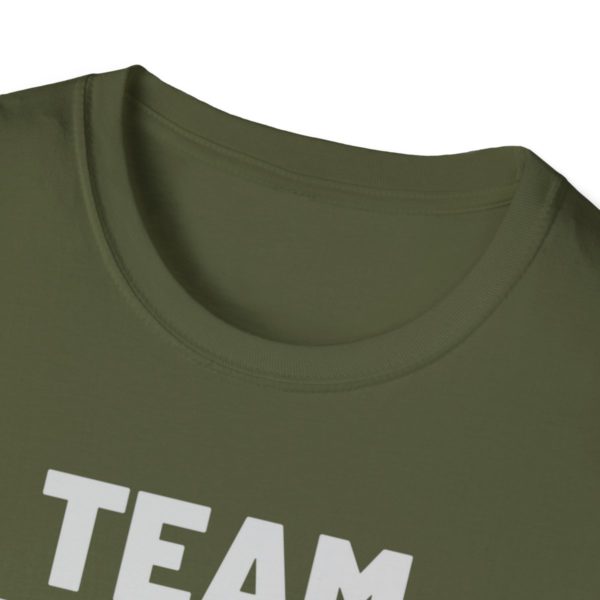 Team Human Unisex Softstyle T-Shirt - Image 15