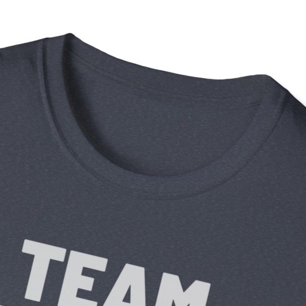 Team Human Unisex Softstyle T-Shirt - Image 63