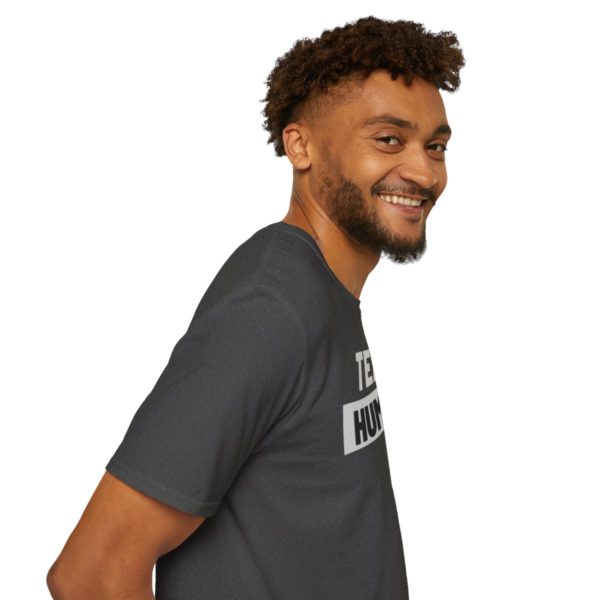 Team Human Unisex Softstyle T-Shirt - Image 35