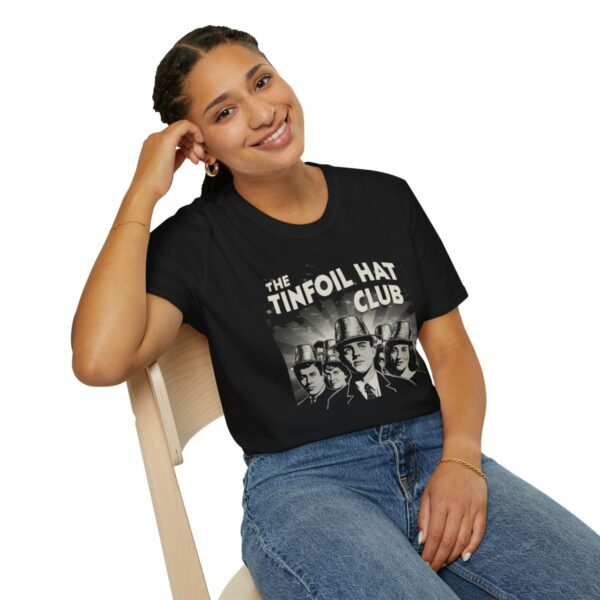 The Tinfoil Hat Club Tee Softstyle T-Shirt - Image 10