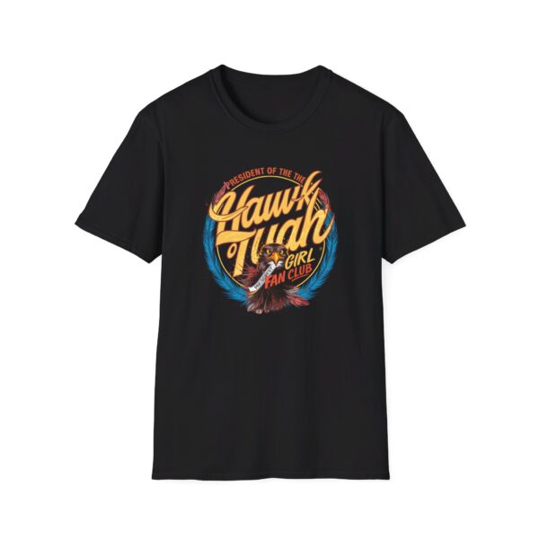President of the Hawk Tuah Girl Fan Club Shirt Funny Trend Tee