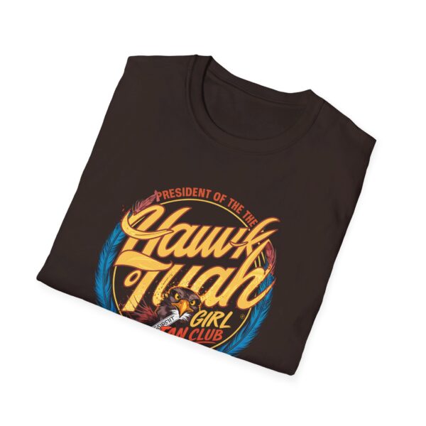 President of the Hawk Tuah Girl Fan Club Shirt Funny Trend Tee - Image 16