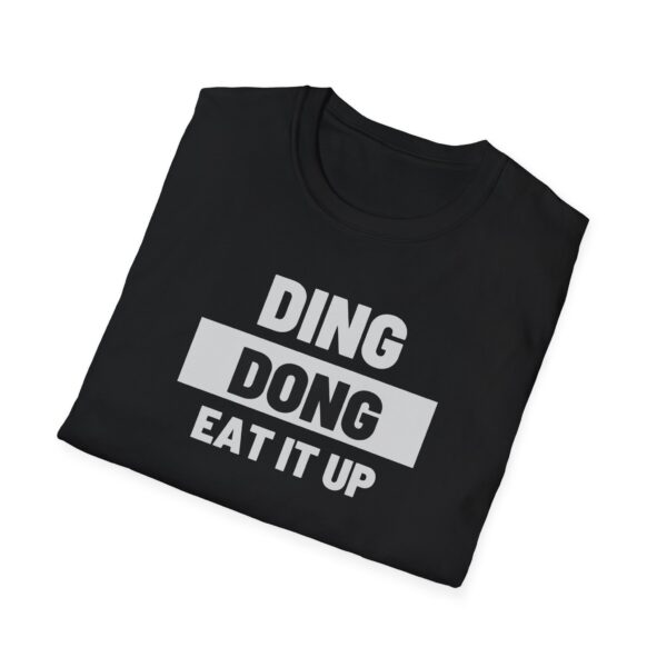 Ding Dong Eat It Up  Black Shirt Tee TikTok Song Trend - Image 4